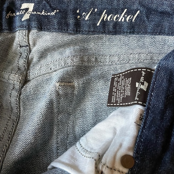 7 for all Mankind Jeans A pocket flare size 28 - Picture 3 of 3